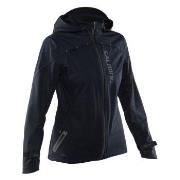 Salming Abisko Rain Jacket Women Svart polyester Small Dam