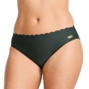 Damella Emily Wavy Bikini Brief Mörkgrön 38 Dam