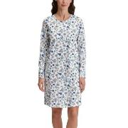 Calida Flower Nights Nightdress Blommig bomull Large Dam
