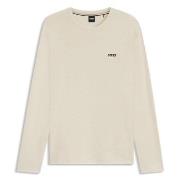 BOSS Waffle Sweatshirt Offwhite Medium Herr