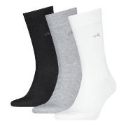 Calvin Klein Strumpor 3P Classic Socks For Men Svart/Grå Strl 39/42 He...