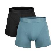 Salming Kalsonger 2P Boxer Briefs Svart/Blå Medium Herr