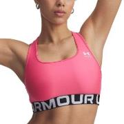 Under Armour BH Mid Branded Sport Bra Rosa polyester Small Dam