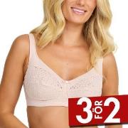 Damella BH Classic Soft Lace Bra Puder A 75 Dam