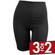 Damella Trosor Shape Control High Waist Long Leg Brief Svart Small Dam