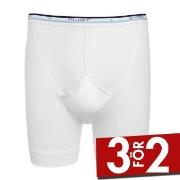 Jockey Kalsonger Cotton Midway Brief Vit bomull Small Herr