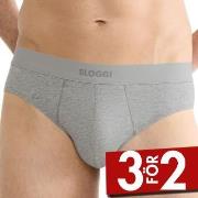 Sloggi Kalsonger 2P Men Ever Ease Brief Ljusgrå bomull Small Herr