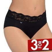 Sloggi Trosor Romance Midi Svart 38 Dam