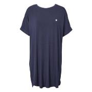 Missya Softness Modal Big Shirt Mörkblå modal Small Dam