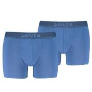 Levis Kalsonger 2P Men Twill Boxer Brief Blå bomull Small Herr