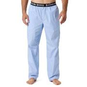 Björn Borg Core Woven Logo Pyjama Pants Ljusblå bomull Small Herr
