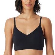 Schiesser BH Invisible Soft Bustier Padded Bralette Svart 38 Dam