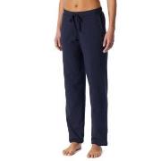 Schiesser Mix and Relax Long Cotton Pants Mörkblå bomull 38 Dam