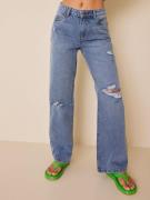 Noisy May - Straight jeans - Light Blue Denim - Nmamanda Nw Dest Jeans...