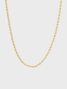 Muli Collection - Halsband - Guld - Thin Rope Chain Necklace - Smycken...
