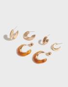 Nelly - Guld - Exotic Earrings
