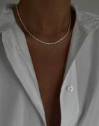 Muli Collection - Silver - Thin Rope Chain Necklace