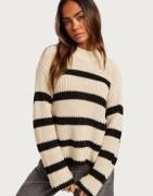 Vero Moda - Rutigt/Randigt - Vmhilda Ls Highneck Pullover Ga Noo