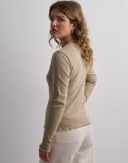 Only - Beige - Onlcarlotta L/S Top Noos Jrs