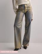 Nelly - Guld - Loose Golden Jeans