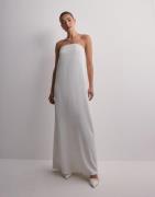 Vero Moda - Vit - Vmsarah Sl Flowy Maxi Dress