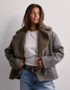 Only - Grå - Onlbetty Bonded Oversized Aviator C