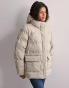 Pieces - Vit - Pcnorma Puffer Jacket Bc