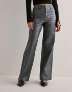 JDY - Silver - Jdythunder Hw Wide Pant Pnt