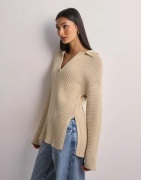 Object Collectors Item - Beige - Objgikoni L/S Loose Knit Pullover 1