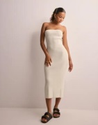 Vero Moda - Beige - Vmwillow Calf Tube Dress Ga