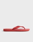 Sleepers - Röd - Slim Wide Strap Flip Flops