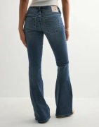True Religion - Blå - Nelly Ultra Low Rise Flare
