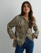 Malina - Multi/Mönstrad - Emaline Slits Detail shirt