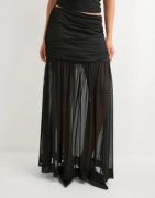 Neo Noir - Svart - Mori Layered Skirt