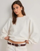Nelly - Vit - Seam Focus Knit Sweater