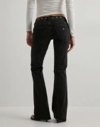 Abrand Jeans - Svart - 00 Kick Brie Eyelet Tall