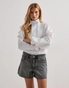 Vero Moda - Grå - Vmtess Mr Short Dnm Shorts Mix Ga N