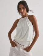 Nelly - Vit - Soft Drape Tie Back Top