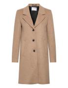 Slfsasja Wool Coat Boozt B Outerwear Coats Winter Coats Beige Selected...