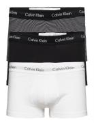 Low Rise Trunk 3Pk Boxerkalsonger White Calvin Klein