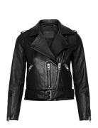 Balfern Biker Läderjacka Skinnjacka Black AllSaints