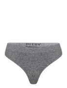 Decoy String Stringtrosa Underkläder Grey Decoy