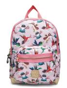 Pick&Pack Birds Soft Pink Backpack Ryggsäck Väska Multi/patterned Pick...