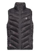 Waistcoat Quilted, Packable Fodrad Väst Black Color Kids