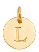 Beloved Mini Letter Gold Halsband Hängsmycke Gold Syster P