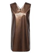 Noella Ingeborg Snake Dress Brun