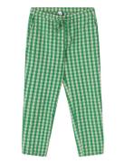 Bæk&Bølge Barbara Pants Xs Grøn/Sand Pyjamasbyxor Mjukisbyxor Green Ju...