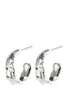 Bathilda Earrings Accessories Jewellery Earrings Hoops Silver Pilgrim