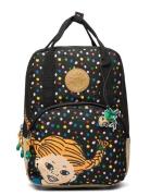 Pippi Retro Backpack Ryggsäck Väska Black Pippi Langstrømpe