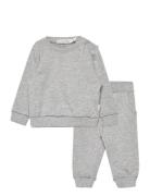 Sweat Set Sets Sweatsuits Grey Minymo